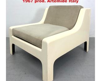 Lot 1495 Sergio Mazza, Mida lounge chair, 1967 prod. Artemide Italy
