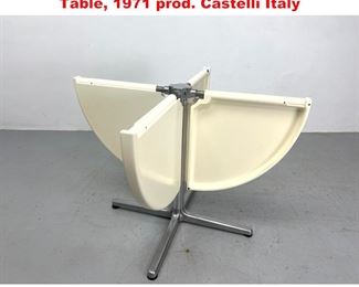 Lot 1507 Giancarlo Piretti Plana folding Table, 1971 prod. Castelli Italy