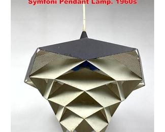 Lot 1546 Preben Dal for Hans Folsgaard Symfoni Pendant Lamp. 1960s