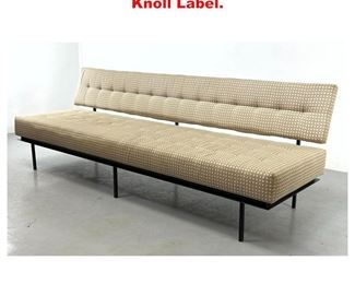 Lot 1602 Florence Knoll 575 sofa Early Knoll Label.