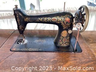 wantique singer sewing machine1391 t