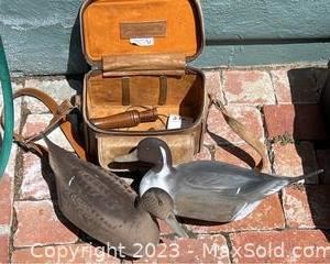 wduck decoys sports bag and duck call3161 t