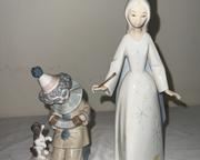 wlladro clown and fairy figurines2001 t