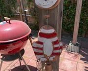 wterracotta hanging cheshire cat3511 t