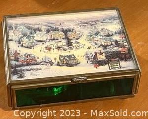 wthomas kinkade music box2751 t