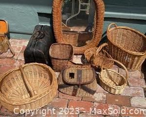 wwicker basket collection and more3151 t