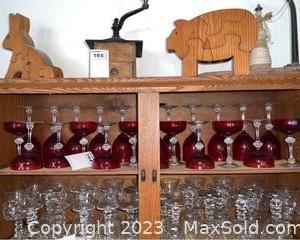 wcranberry wine glasses1641 t