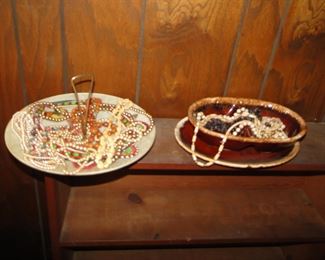 Some costume jewelry