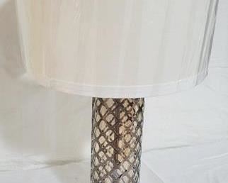 30 - Wildwood 26.5" tall cylinder table lamp
