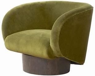 51 - Union Home Rotunda Ivy swivel chair 30 x 33.5 x 29.5
