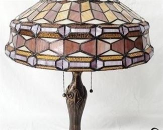 65 - Stained glass table lamp - 24"

