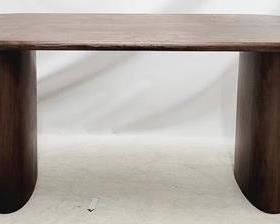 100 - Union Home Ovale Porto Dark dining table 30.5 x 72 x 30
