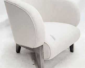 102 - Union Home upholstered club chair mark on upholstery 34 x 29 x 32
