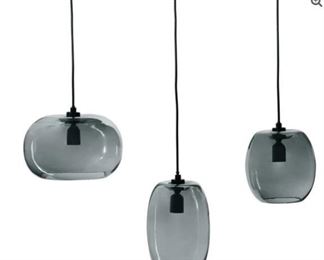 110 - Union Home Emboss Pendant grey 36 x 12 x 42
