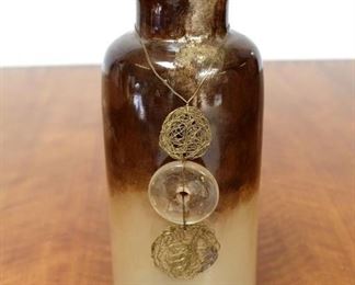 492 - Chelsea House 11" glass vase
