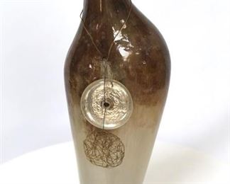 604 - Chelsea House 14.5" glass vase
