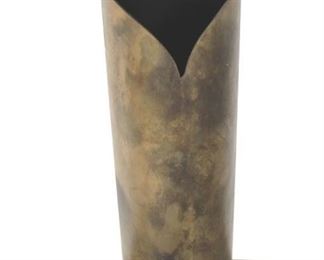 949 - Chelsea House 12.5" metal vase
