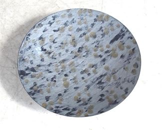 957 - Chelsea House 24" large round metal tray
