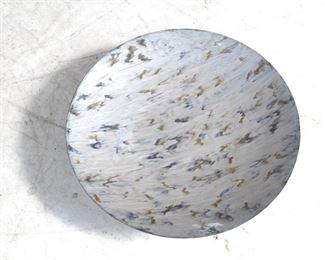 965 - Chelsea House 19.5" round metal tray
