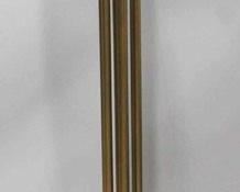 1139 - Union Home marble base floor lamp 49 tall

