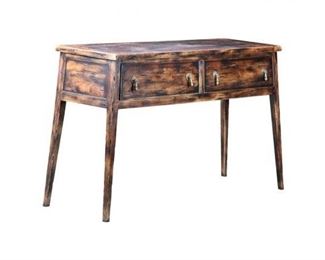 1196 - Alden Parkes Fairmont 2 drawer console 35 x 57 x 18
