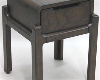 1237 - One drawer stand, showroom sample leg split 24.5 x 18 x 18
