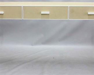 1374 - Somerset Bay shagreen 3 drawer console 32.25 x 60 x 18
