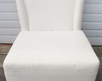 1752 - Alden Parkes Upholstered Chair (Some Spots) 29" x 27" x 34.5"
