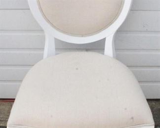 1755 - Alden Parkes Chair (Scuff on Top) 22" x 18" x 40"
