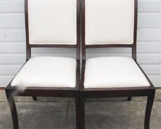 1781 - Alden Parkes Pair of Chairs 20" x 22" x 39.5"
