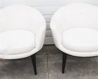 1785 - Alden Parkes Pair of Chairs 30" x 29" x 26"
