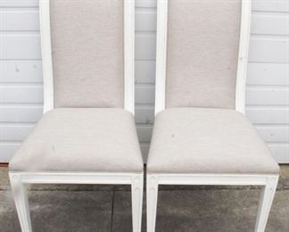 1807 - Alden Parkes Pair of Chairs 20" x 21" x 40"
