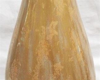3237 - Brown Three Hands Wood Vase 21.5" tall
