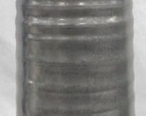 3272 - Silver Three Hands Pottery Vase 24" tall
