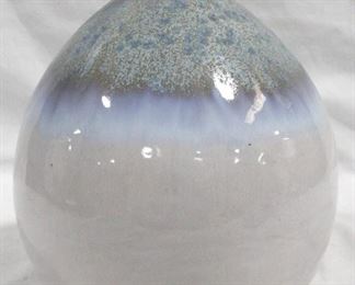 3278 - Transitional Three Hands Ceramic Vase 11.5" tall
