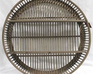 3316 - Three Hands Wood Shelf 23.5" round
