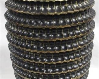 3363 - Three Hands Wood Vase 18.5" tall
