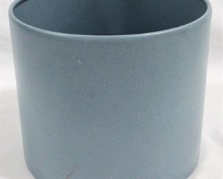 3364 - Blue Three Hands Metal Planter 9" x 8"
