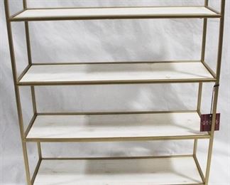 3432 - Three Hands Wood/Metal Shelf 20" x 23.5" x 6"
