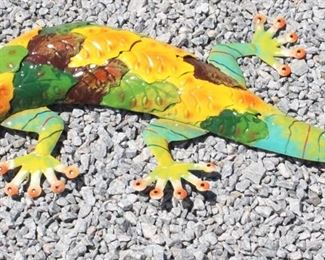 7049 - Metal Garden Lizard 24" long
