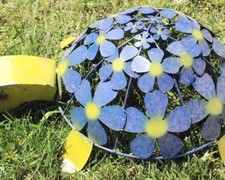 7080 - Metal Garden Turtle 26" wide
