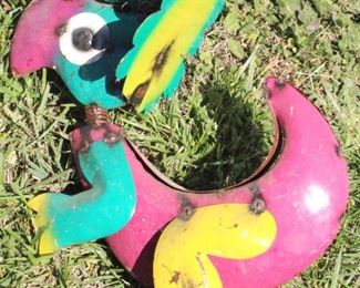 7085 - Metal Dinosaur 16" tall
