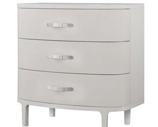 8005 - Chelsea Nightstand - 3 Drawer / Large / White Ash 30 x 16 x 30
