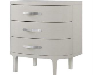 8006 - Chelsea Nightstand - 3 Drawer / Small / White Ash 23 x 16 x 24
