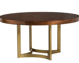 8013 - Ashton Dining Table - 60" Dia. / Walnut 60 x 60 x 30
