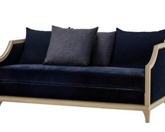 8014 - Henry Loveseat - Midnight Blue 72 x 36.5 x 31.5
