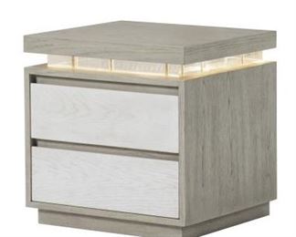 8035 - Newman Nightstand - 2 Drawer 21.5 x 19.5 x 21.5
