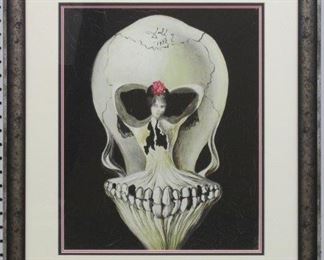 9028 - BALLERINA GICLEE BY SALVADOR DALI 23 X 26.5
