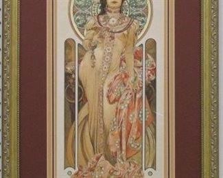 9058 - DRY IMPERIAL BY ALPHONSE MUCHA 16 X 29
