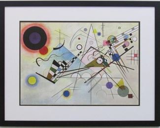9059 - COMPOSITION VIII GICLEE BY WASSILY KANDINSKY 21.5 X 27.5
